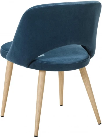 Стул Lars Diag blue/нат.дуб R-Home арт.410120151h_Diagblue_н.дуб
