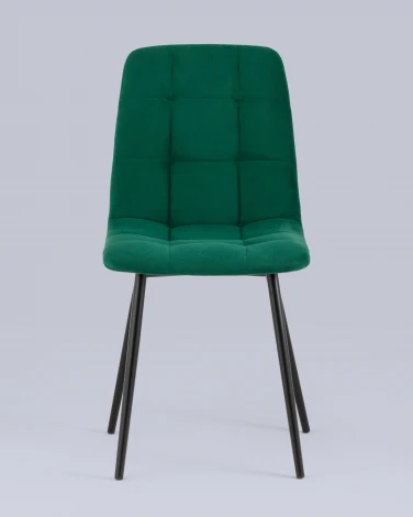 Стул Stool Group Oliver велюр тёмно-зелёный УТ000025389