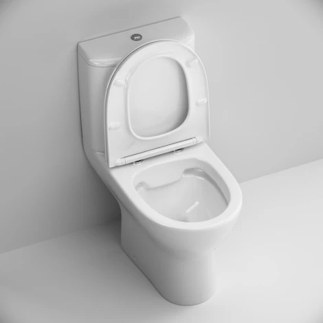 Унитаз-компакт Damixa Palace Grand 468600SC безободковый, с сиденьем микролифт