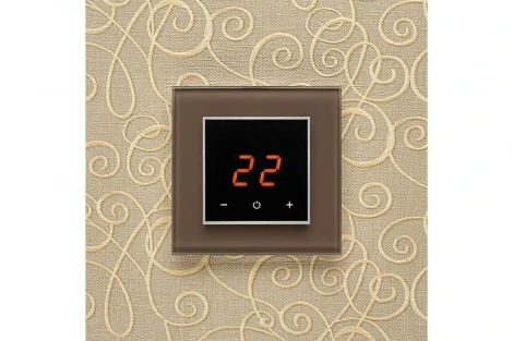 Терморегулятор AURA ORTO 7013 BROWN NATURAL (НАТУРАЛЬНЫЙ КОРИЧНЕВЫЙ)