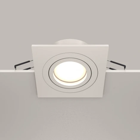 Встраиваемый светильник Atom GU10 1x50Вт Maytoni Technical DL024-2-01W (220V)