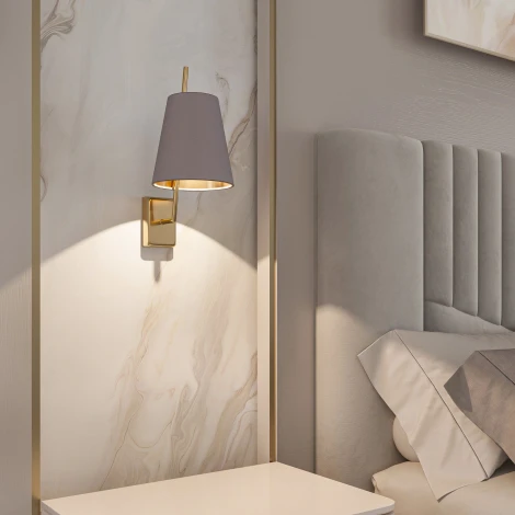 Бра Eurosvet Topanga 60173/1 латунь (220V)