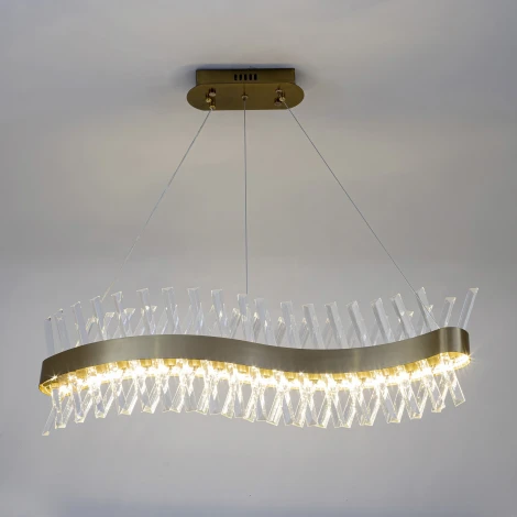 Подвесной светильник светодиодный хрустальный с регулировкой цветовой температуры Modelux MODELUX ML.006.800