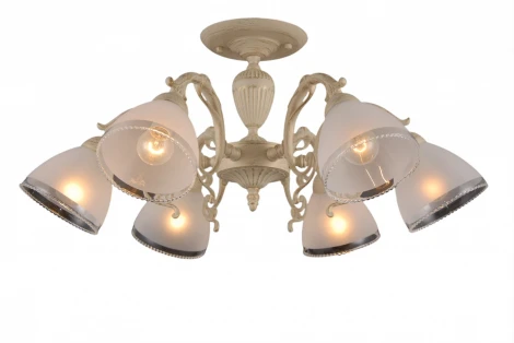 Потолочная люстра Natali Kovaltseva 79010 79010/6C BEIGE GOLD