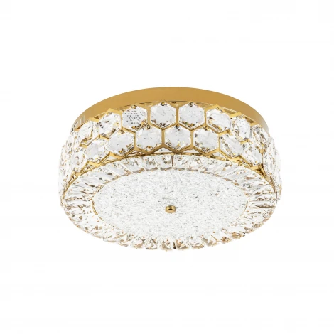 Потолочный светильник светодиодный хрустальный с регулировкой цветовой температуры LED4U L1181-400 BS