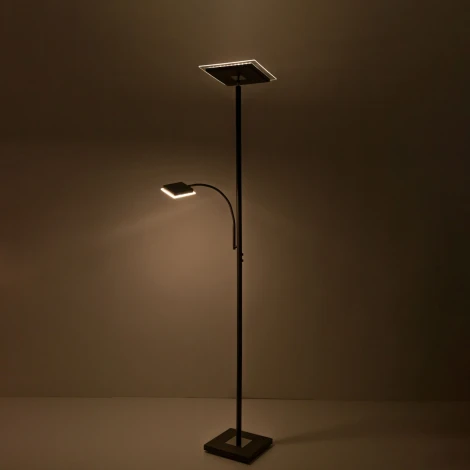 Торшер с подсветкой для чтения Харди CL802015 (LED, 220V, выключатель)