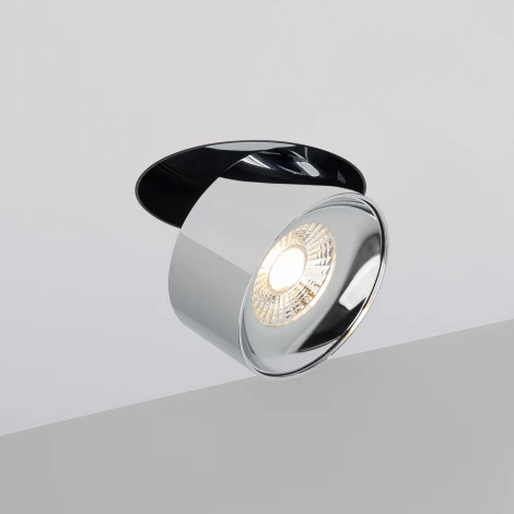 Встраиваемый точечный светильник SP-PLURIO-BUILT-TRIMLESS-R120-9W Warm3000 (BK-CHR, 36 deg, 230V) (Arlight, IP20 Металл) 038064 (LED)