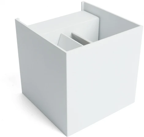 Настенный уличный светильник светодиодный Feron Майами 48097 DH012, 2*3W, 450Lm, 3000K, белый (220V, IP54)