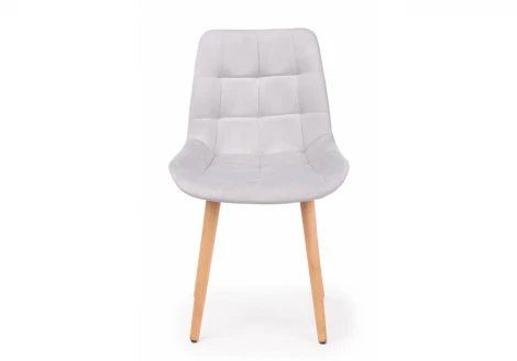 Стул деревянный Челси 360 светло-серый (zd 960) / светлое дерево np 632449