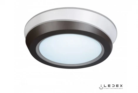 Потолочный светильник круглый iLedex Summery B6312-118W/530*530 WH (220V, пульт управления, круглые)