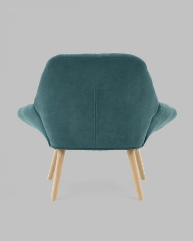 Кресло Олби Страйпс тёмно-бирюзовый Stool Group арт.УТ000040102