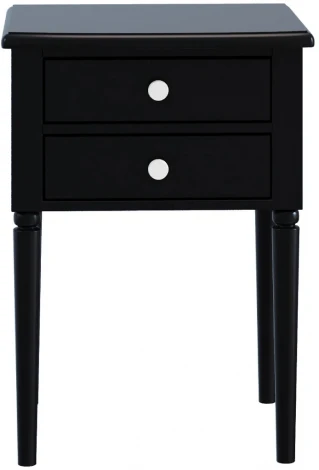 Тумба прикроватная Blues ОГОГО Обстановочка! (МДФ/Черный) арт.924518