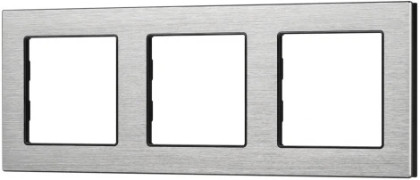 Рамка алюминиевая FRM-PRESTO-ALS-3-GR (Arlight) 043858