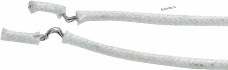 Патрон GU4 (GY6.35) Horoz, белый, 10см