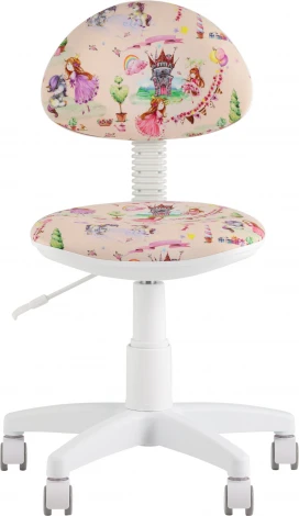 Кресло компьютерное детское УМКА Princesski пластик белый Stool Group (арт.УТ000038772)