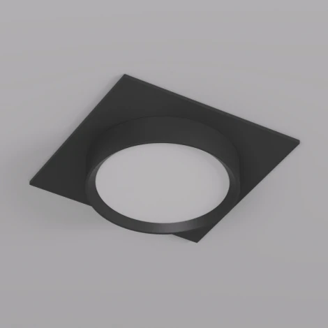 Встраиваемый светильник Denkirs Flat DK2091-BK (220V)