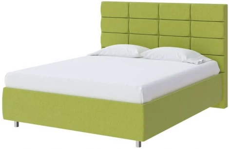 PROxSON Кровать Shapy без основания (Ткань: Рогожка Тетра Яблоко) 140x190