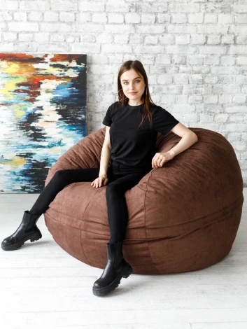 Кресло Dreambag Софт 150*150 (Коричневый) 3036802