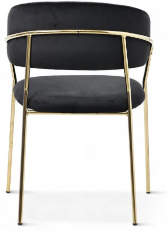 Стул Whispered Fusion Hesby Велюр/Черный арт.HSBI_DC72_black
