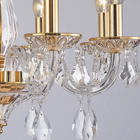 Подвесная люстра ILLUMICO IL2032-8PBC-25 ELITE