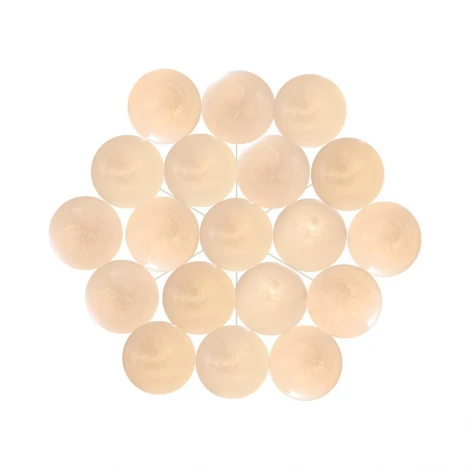 Подвесной светильник Odeon Light Magia 7109/19 металл/стекло/бронза/белый E14 19*5W 220V