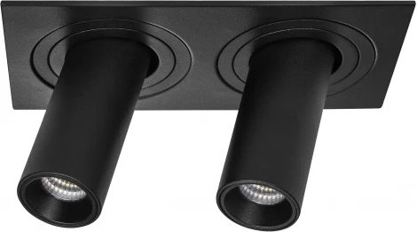 Встраиваемый светильник с рамкой Lightstar Intero i527274 (LED, 220V, круглые)