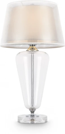 Интерьерная настольная лампа Maytoni Verre Z005TL-01CH (220V, выключатель)