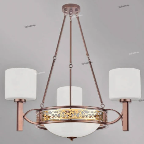 Подвесная люстра Kemar Korento KR/3/B/KP
