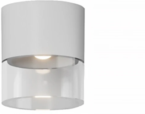 Потолочный светодиодный светильник Italline IT014-0201 white (220V, круглые)