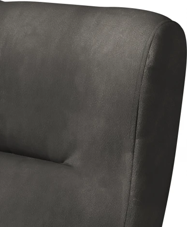 Кресло-качалка Каула экокожа Eva 6, каркас венге Mebelik арт.008795