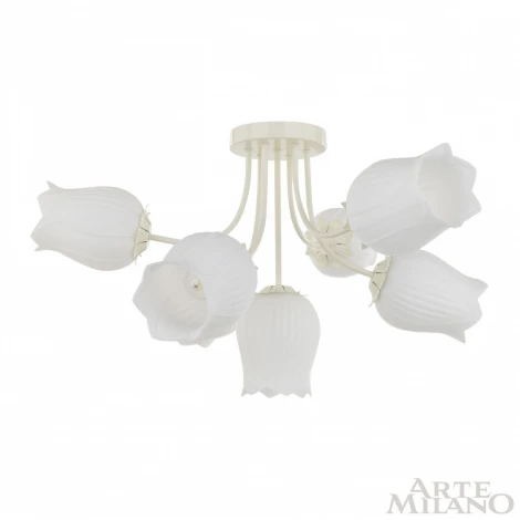 Потолочная люстра Arte Milano Napoli 319066/D780/7 IV (220V, цветы)