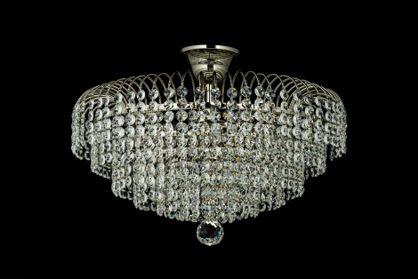 Потолочная люстра буше Arti Lampadari Elba E 1.2.40.100 N (220V, хрусталь)