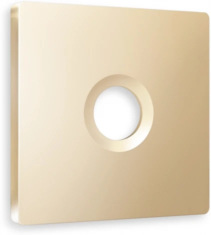 Лицевая панель Ambrella Volt ALFA (Шампань) для TV розетки QUANT AP6130