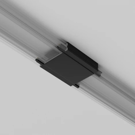 Коннектор питания прямой Radity черный (магнитный) Maytoni Technical TRA084C-11B