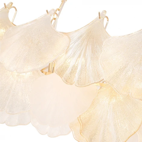 Подвесная люстра Crystal Lux BONITA SP14 L1200 (220V, на цепи, ракушка)