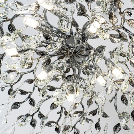 Подвесная люстра хрустальная Modelux MODELUX ML.8065.10 CR