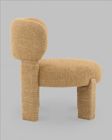 Кресло лаунж Fani горчичный Stool Group арт.УТ000041683