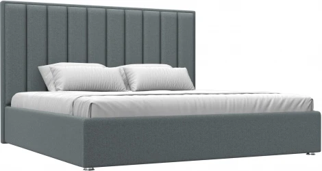 Кровать интерьерная Афродита 200 (Серый/Рогожка) Лига Диванов арт.123060