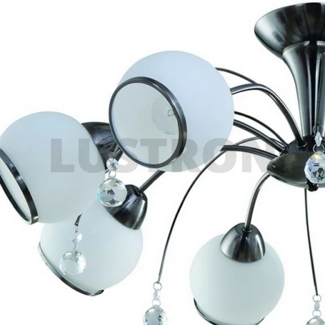 Потолочная люстра IDLamp 831 831/8PF-Darkchrome