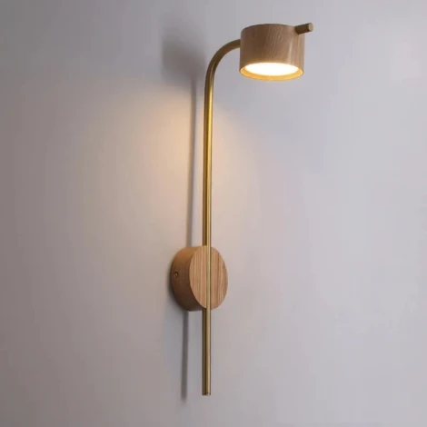 Настенный светильник (бра) Patsy H80 Light Brown ImperiumLoft Patsy01 (208811-23) (LED, 220V)