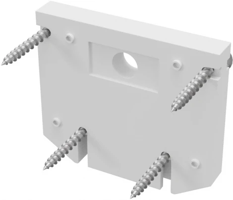 Торцевая заглушка для демпферного шинопровода, белая Maytoni Accessories for tracks Exility TRA034D-EC-422W