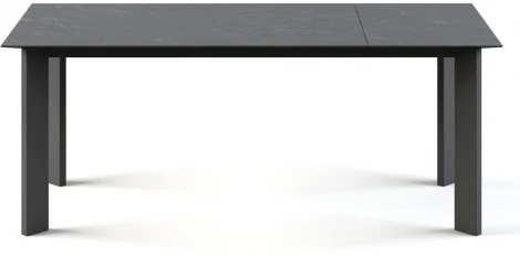 Стол раскладной Track (160+50), керамика черная Top Concept 17996
