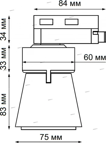 Трековый светильник Novotech Hosta 357703