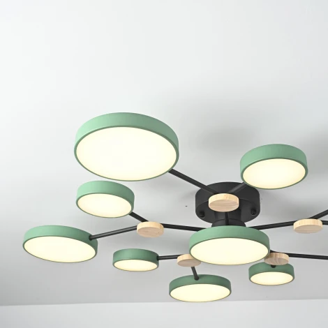 Потолочная люстра с пультом на штанге LED Lu Carte LC-11-1725