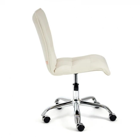 Кресло ZERO молочный (флок)