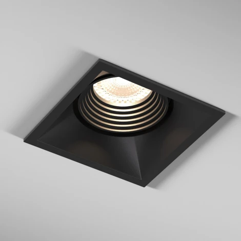 Светильник встраиваемый Elektrostandard Punto 25017/01 GU10 черный (220V)