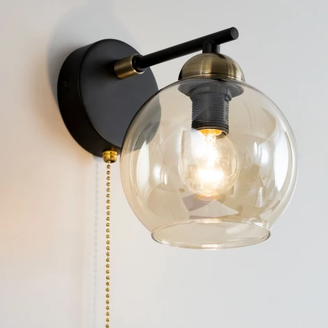 Бра настенное Анри CL124315 (220V, выключатель, шар)