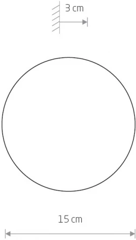 Настенный светильник светодиодный Nowodvorski Ring Led S 7637 (220V, круглые)