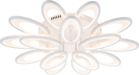 Потолочная люстра Escada Ecla 10229/SG LED*190W White (ночной режим, 220V, пульт управления)