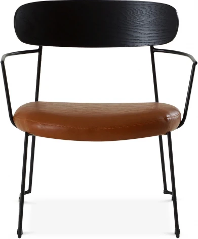 Обеденный стул Arise ОГОГО Обстановочка! (Экокожа/Коричневый,Черный) арт.931758